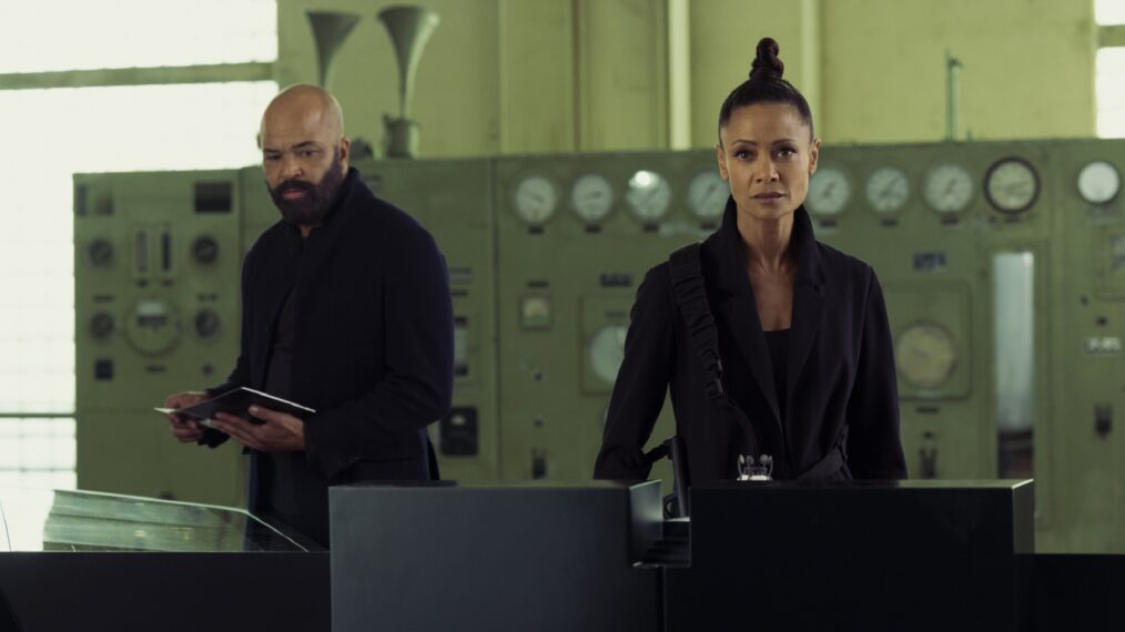 Jeffrey Wright and Thandie Newton in 'Westworld' - Season 4