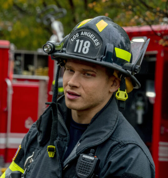 Oliver Stark as Buck in 9-1-1