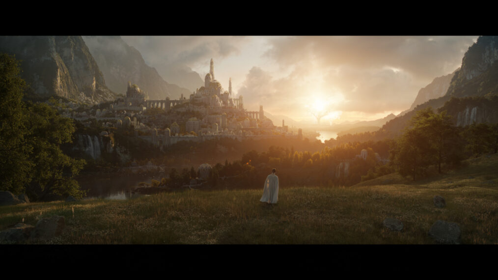 Screengrab from 'The Lord of the Rings: The Rings of Power' series premiere