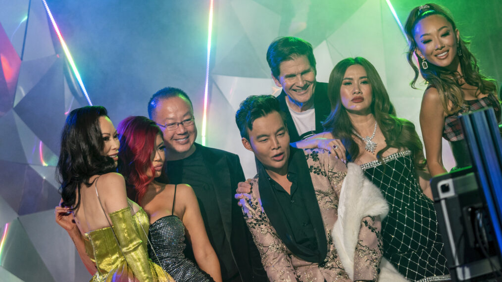 Christine Chiu and Kane Lim in Bling Empire