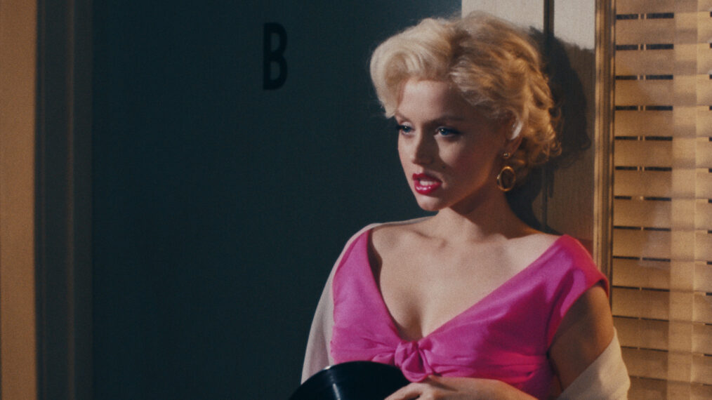 Ana de Armas as Marilyn Monroe in Netflix's Blonde