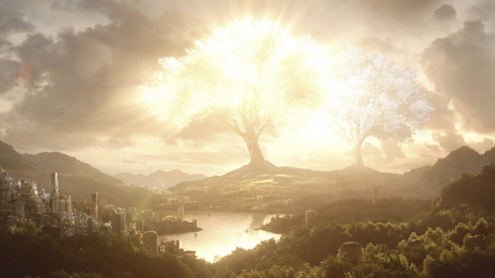 Screengrab from 'The Lord of the Rings: The Rings of Power' series premiere