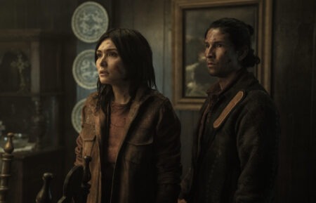 Daniella Pineda and Danny Ramirez in Tales of the Walking Dead - Season 1, Episode 6