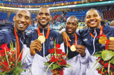 Beijing Olympics 2008 Kobe Bryant, Lebron James, Dwyane Wadeand and Carmelo Anthony
