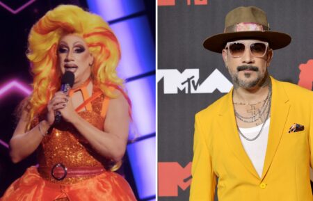 AJ McLean in Rupaul's Secret Celebrity Drag Race