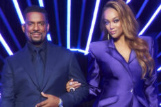 Alfonso Ribeiro and Tyra Banks