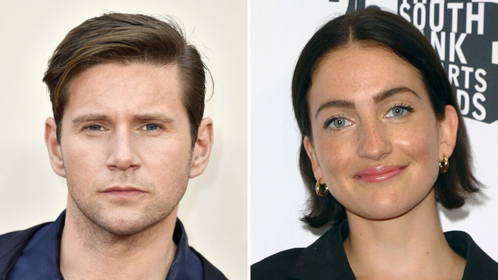 Allen Leech and India Mullen