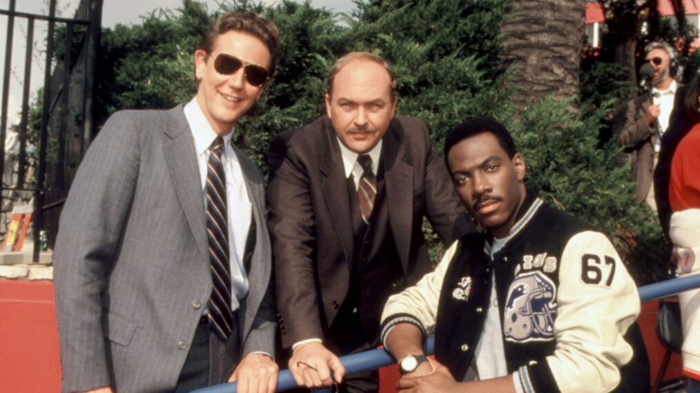 Beverly Hills Cop - Judge Reinhold, John Ashton, and Eddie Murphy