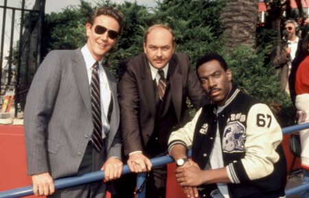 Beverly Hills Cop - Judge Reinhold, John Ashton, and Eddie Murphy