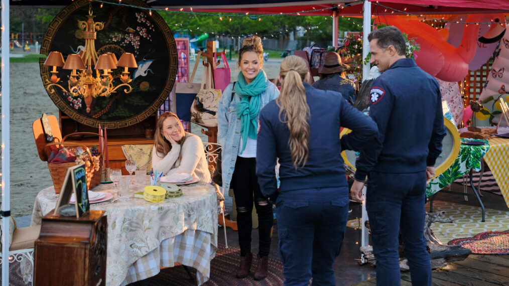 Laci Mailey, Emilie Ullerup, Jessica Sipos, Brendan Penny in Chesapeake Shores