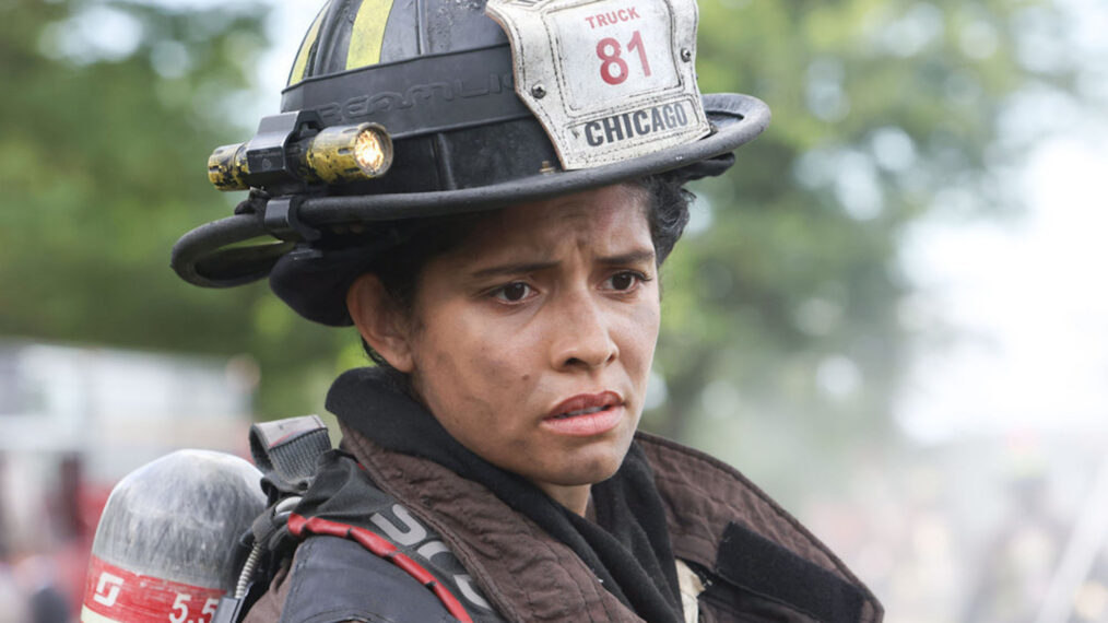 Miranda Rae Mayo as Stella Kidd in Chicago Fire