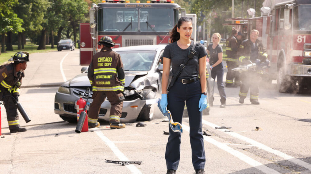 Hanako Greensmith as Violet Mikami in Chicago Fire