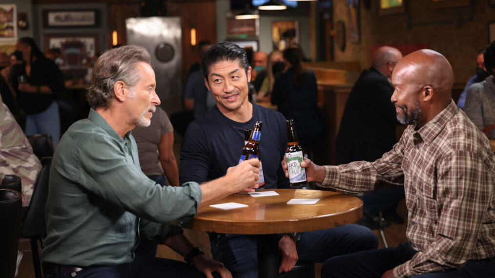 Steven Weber as Dean Archer, Brian Tee as Ethan Choi, Leon Addison Brown as Gerald Simmons in Chicago Med