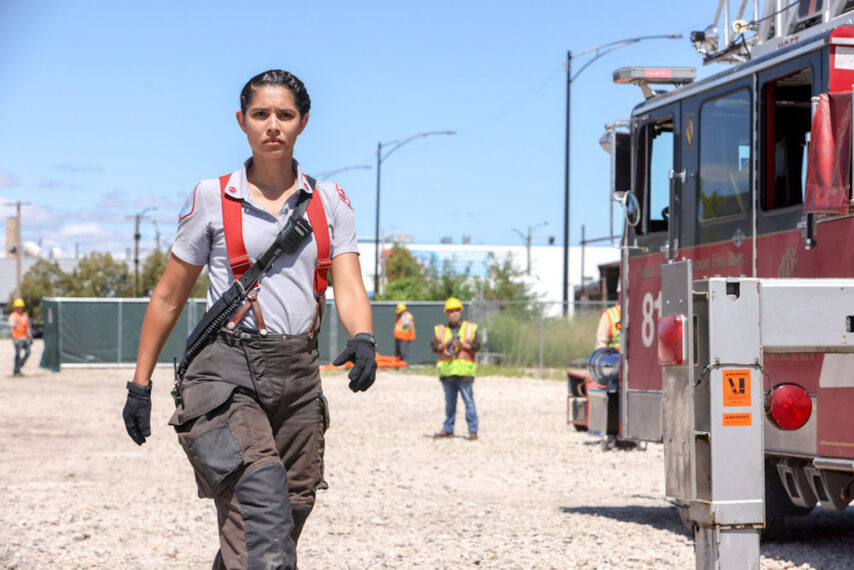 Miranda Rae Mayo as Stella Kidd in Chicago Fire