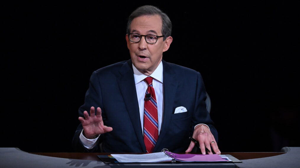 Chris Wallace moderates the the first 2020 Presidential Debate