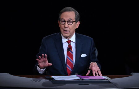 Chris Wallace moderates the the first 2020 Presidential Debate