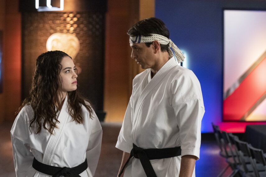 Cobra Kai Season 5 Mary Mouser Ralph Macchio