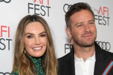 Elizabeth Chambers and Armie Hammer attend AFI FEST 2018