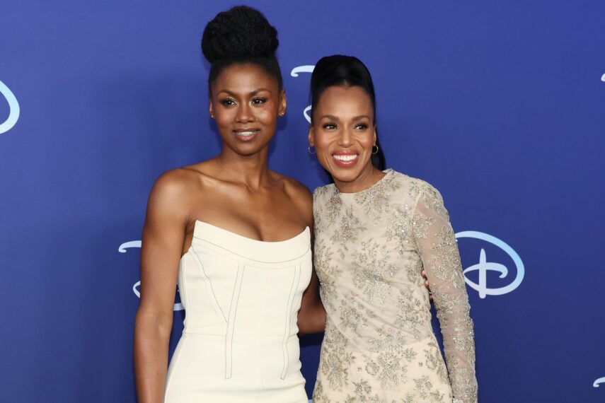 Emayatzy and Kerry Washington