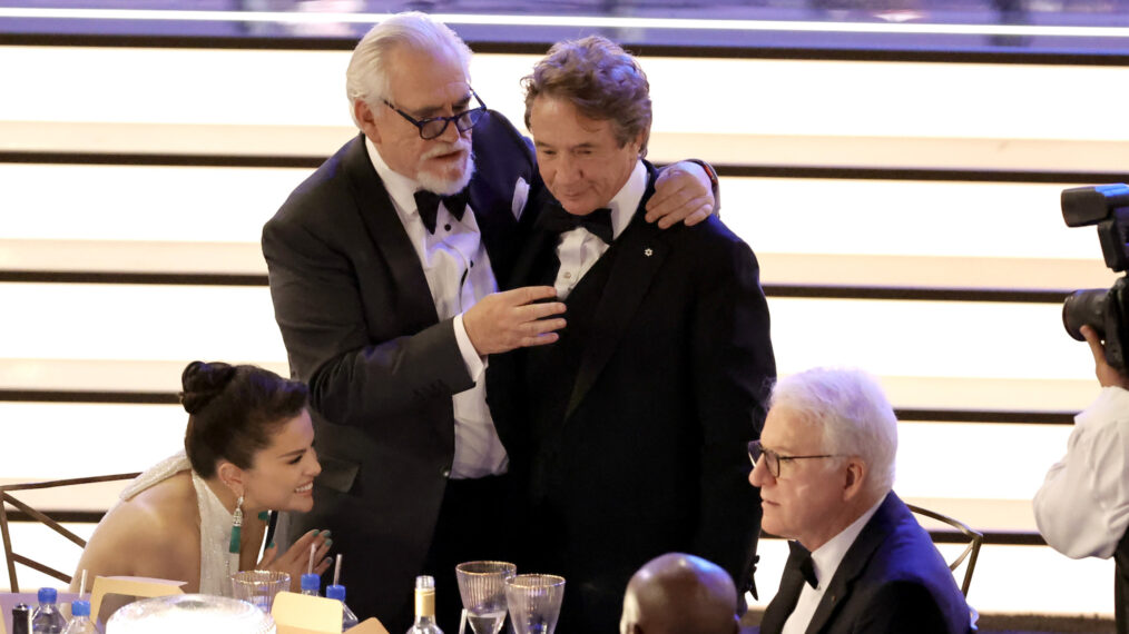 Selena Gomez, Brian Cox, Martin Short, and Steve Martin attend the 74th Primetime Emmys