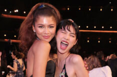 Zendaya and Hoyeon during the 74th Annual Primetime Emmy Awards