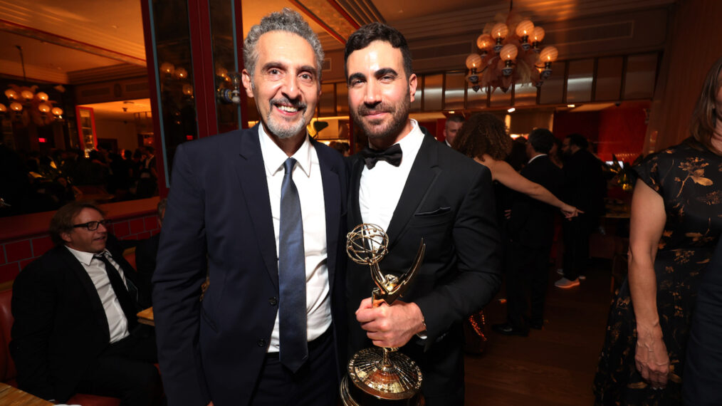 John Turturro and Brett Goldstein attend the Apple TV+ Primetime Emmy Reception