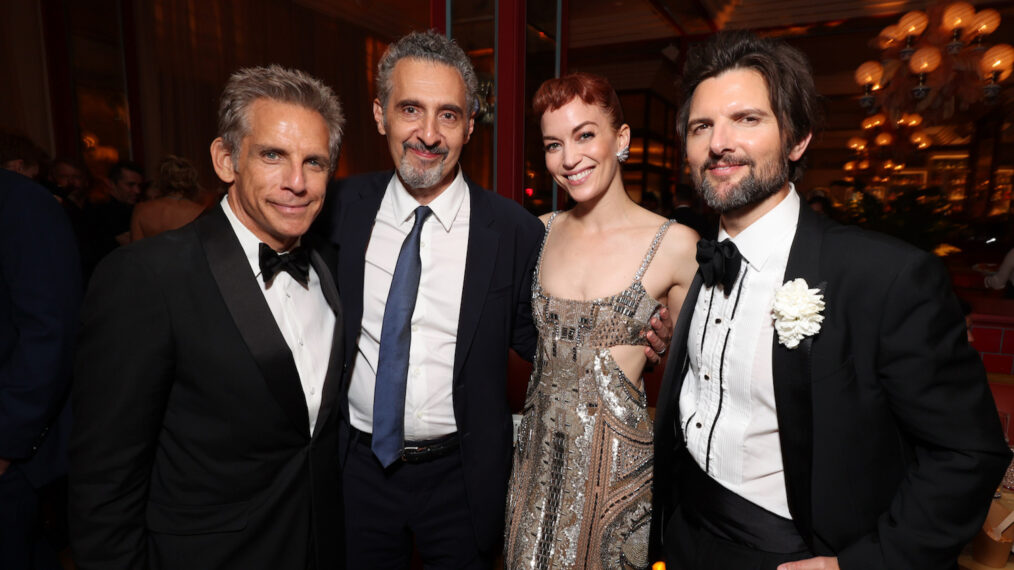 Ben Stiller, John Turturro, Britt Lower and Adam Scott attend the Apple TV+ Primetime Emmy Reception