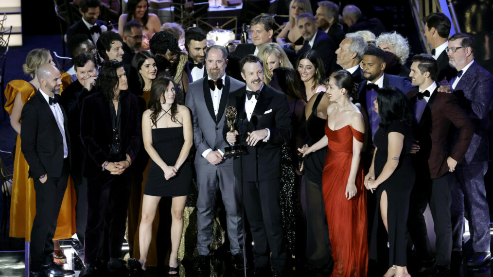 The Ted Lasso Cast and Crew at Emmys 2022