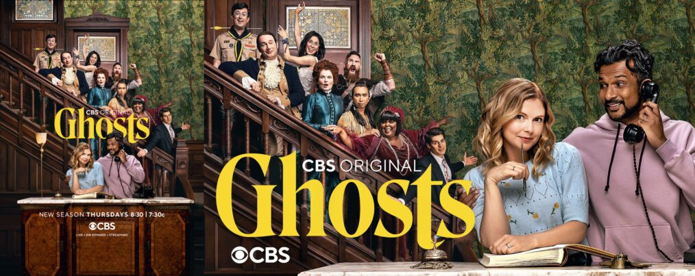 Ghosts Season 2 cast Key art 