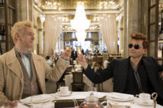 Michael Sheen and David Tennant in Good Omens