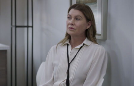 Ellen Pompeo as Meredith in Grey's Anatomy