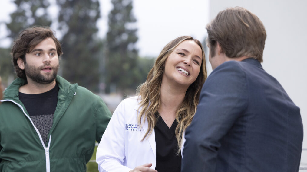 Jake Borelli, Camila Luddington in Grey's Anatomy