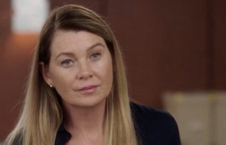 Ellen Pompeo as Meredith in Grey's Anatomy