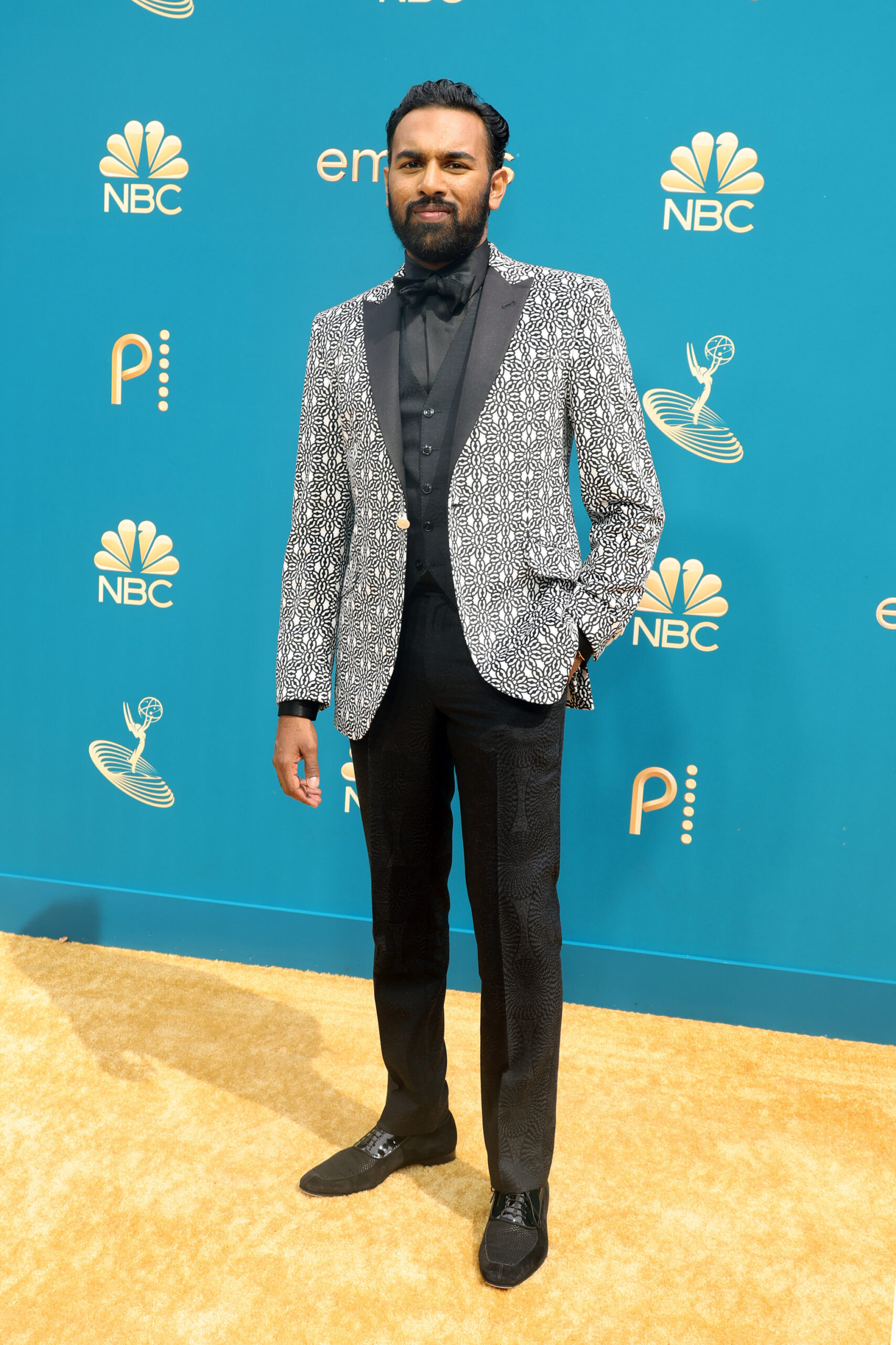 Himesh Patel at the 2022 Emmys