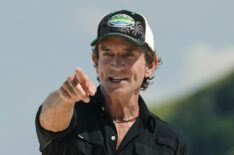 Jeff Probst pointing in Survivor - Season 43