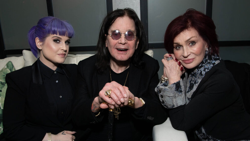 Kelly Osbourne, Ozzy Osbourne, and Sharon Osbourne