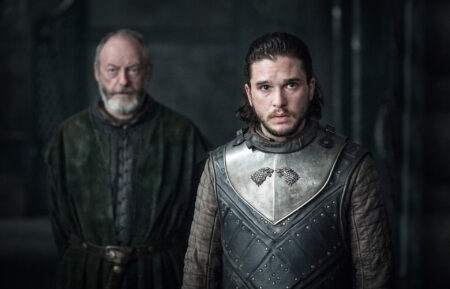 Game of Thrones - Liam Cunningham and Kit Harington