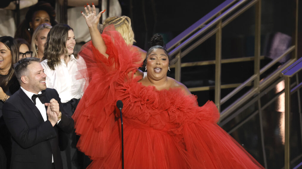 Lizzo on 2022 Emmys