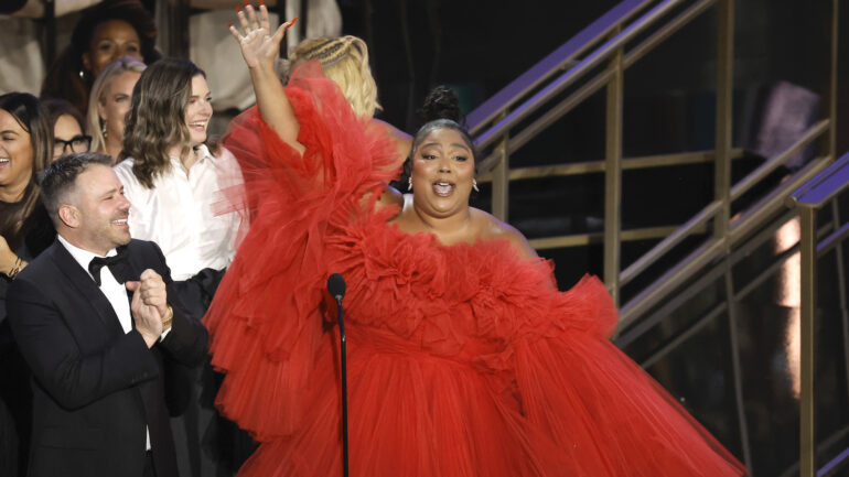 Lizzo on 2022 Emmys