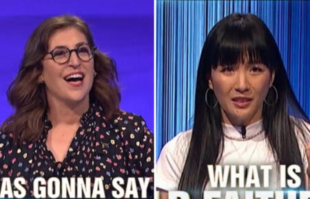 Mayim Bialik and Constance Wu