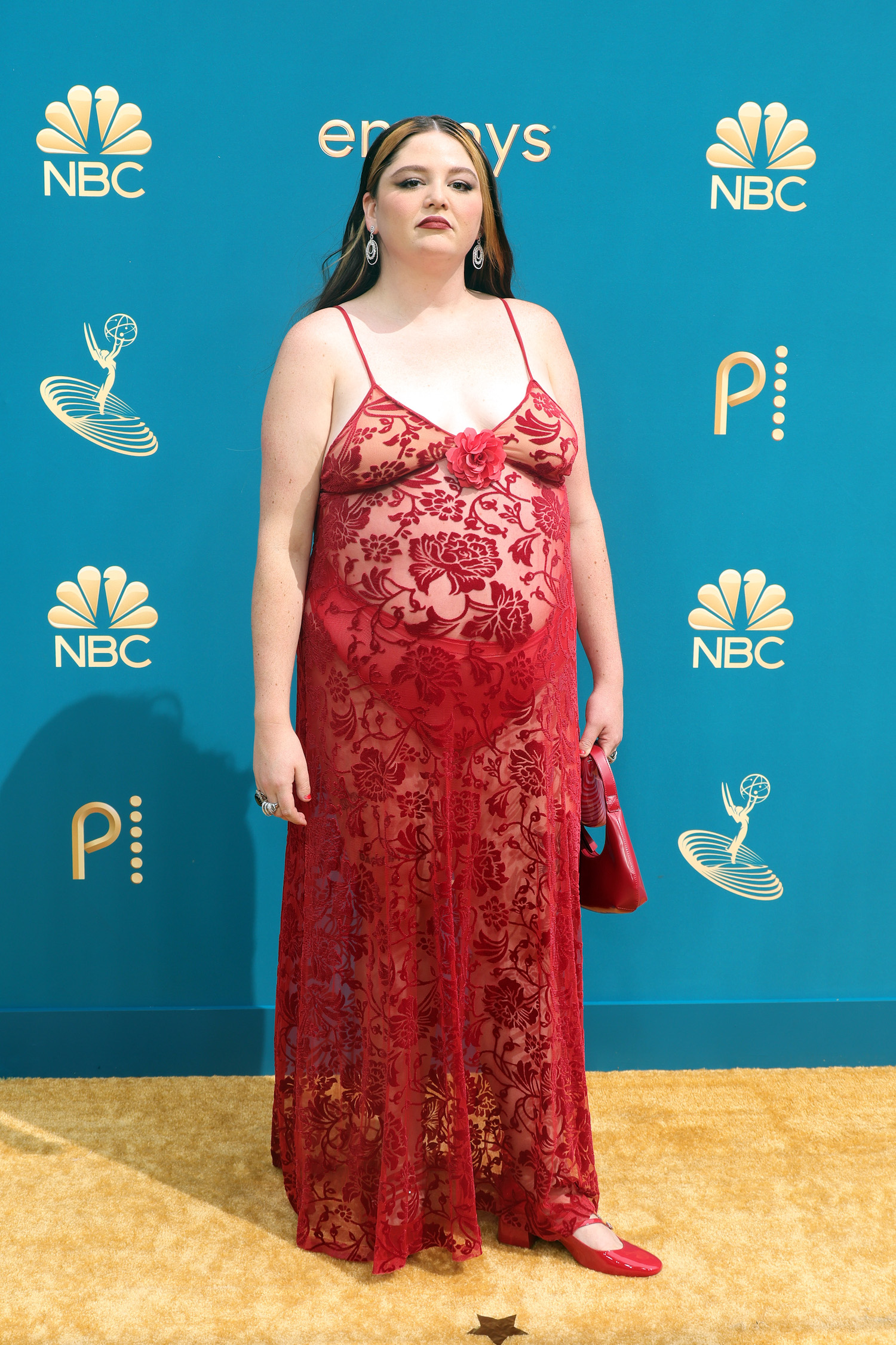 Megan Stalter at the 2022 Emmys
