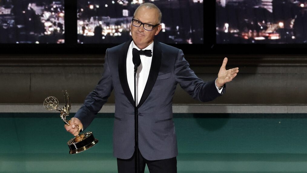 Michael Keaton at the 2022 Emmys