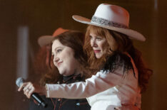 Beth Ditto and Anna Friel in Monarch