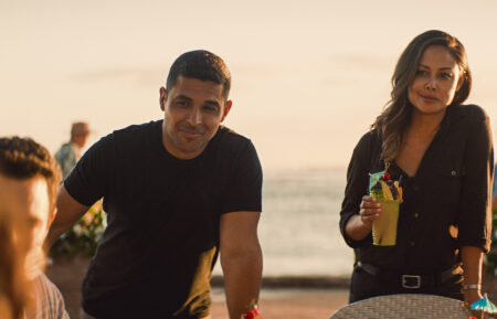 Wilmer Valderrama as Special Agent Nicholas “Nick” Torres and Vanessa Lachey as Jane Tennant in NCIS: Hawai'i