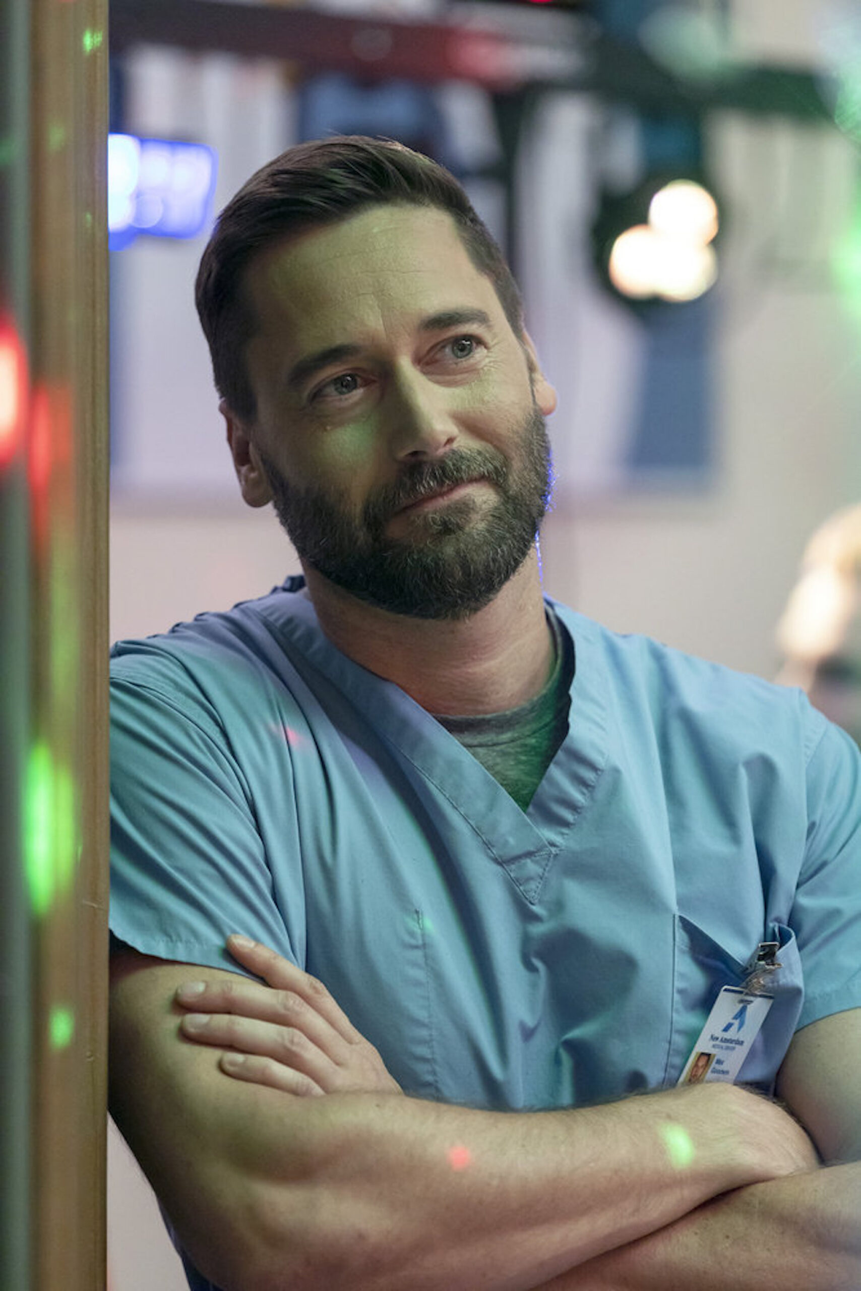 Ryan Eggold as Dr. Max Goodwin in New Amsterdam