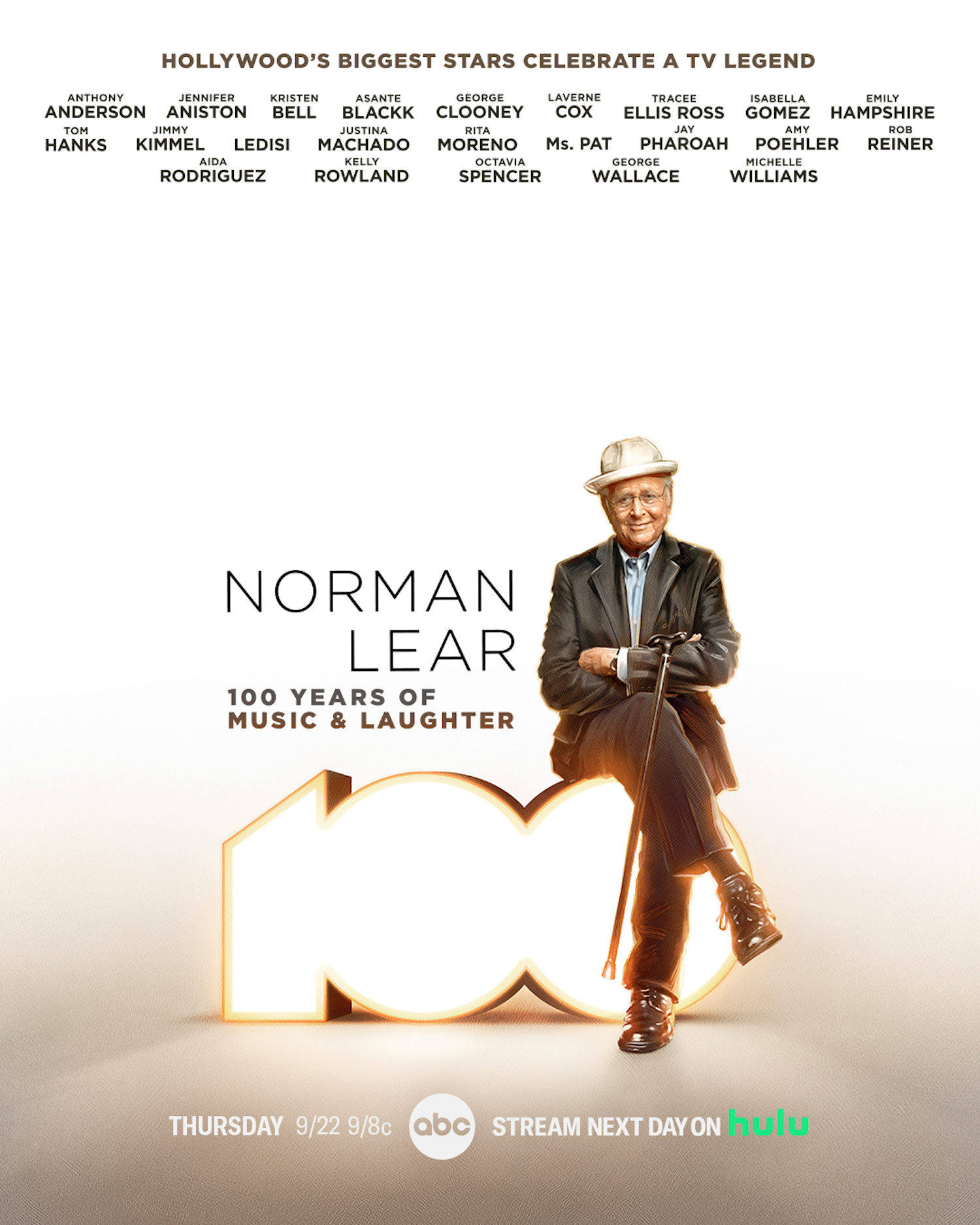 Norman Lear 100 Years of Music and Laughter poster