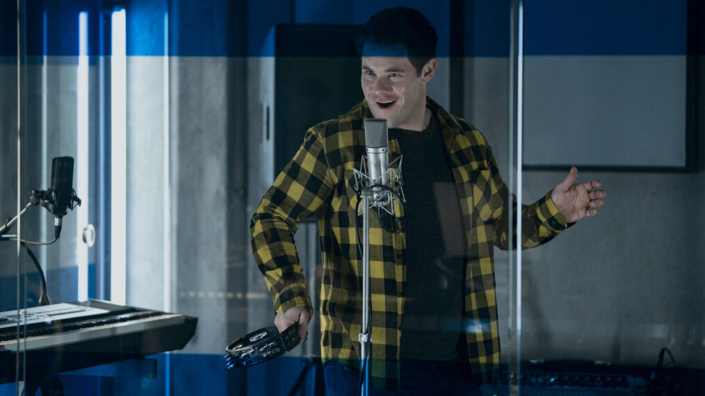 Adam Devine as Bumper Allen in Pitch Perfect: Bumper In Berlin