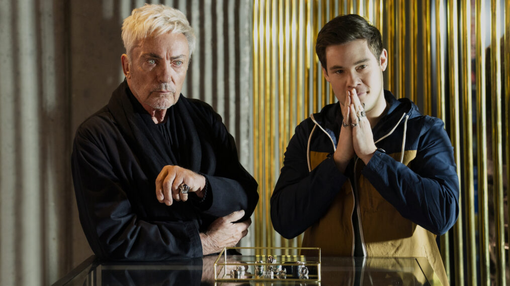 Udo Kier, Adam Devine as Bumper Allen in Pitch Perfect: Bumper In Berlin