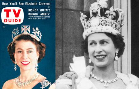 Queen Elizabeth Coronation - TV Guide Cover