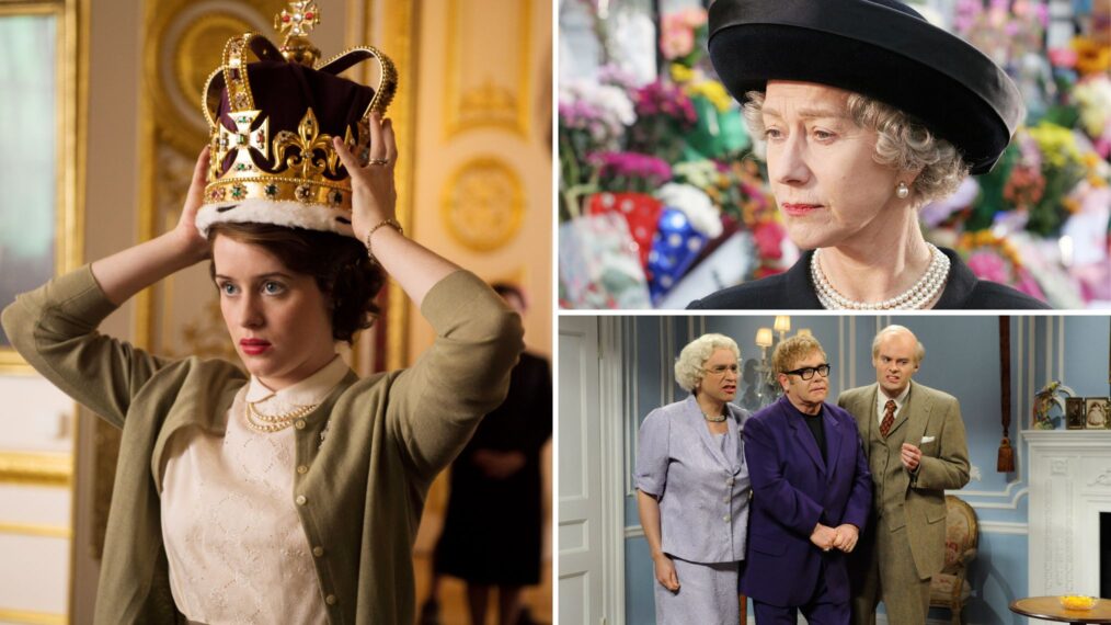 Queen Elizabeth II Portrayals TV and Movies - the Crown, The Queen, SNL